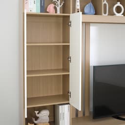 ชุดโฮมเอ็นเตอร์เทนเมนท์ รุ่นมินิโอ ขนาด 240 ซม. - สีธรรมชาติ/ขาว