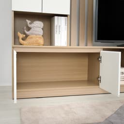 ชุดโฮมเอ็นเตอร์เทนเมนท์ รุ่นมินิโอ ขนาด 240 ซม. - สีธรรมชาติ/ขาว