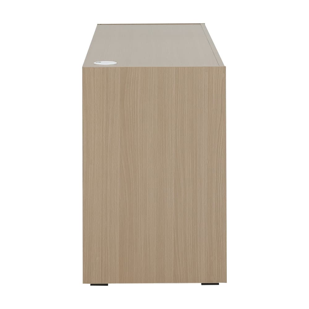 ตู้วางทีวี 2 ลิ้นชัก รุ่นมินิโอ ขนาด 150 ซม. - สีธรรมชาติ/ขาว