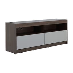 ตู้วางทีวี 2 ลิ้นชัก รุ่นมินิโอ ขนาด 150 ซม. - สีวอลนัท/เทา