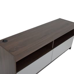 ตู้วางทีวี 2 ลิ้นชัก รุ่นมินิโอ ขนาด 150 ซม. - สีวอลนัท/เทา