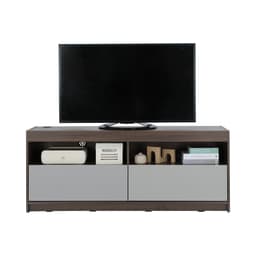 ตู้วางทีวี 2 ลิ้นชัก รุ่นมินิโอ ขนาด 150 ซม. - สีวอลนัท/เทา