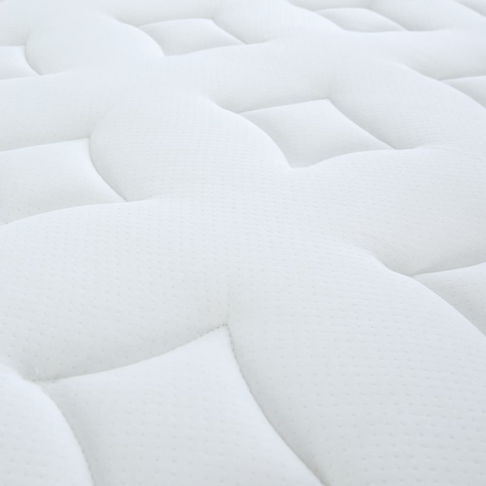 ที่นอน รุ่นรีแล็กเซอร์ ขนาด 5 ฟุต หนา 8 นิ้ว พร้อมหมอน 2 ใบ - สีขาว/เทา