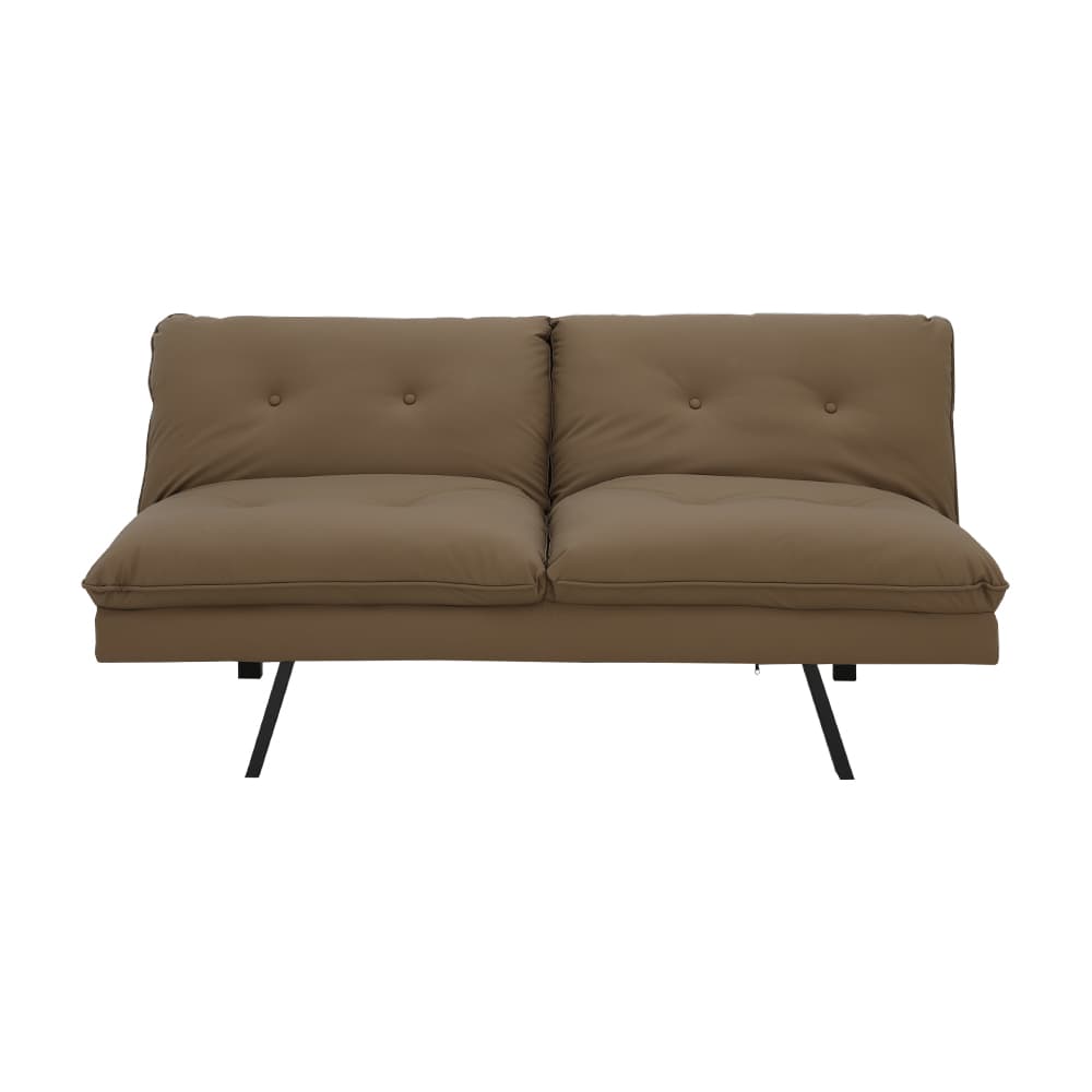 โซฟา PU ปรับนอน รุ่นโมนีก้า - สีน้ำตาล