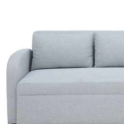 โซฟาผ้า 3 ที่นั่ง รุ่นเลย์ลา - สีเทาอ่อน