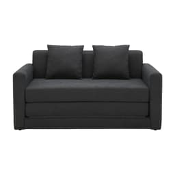 โซฟาผ้าปรับนอน มีที่วางแขน รุ่นจินนี่ - สีเทาเข้ม