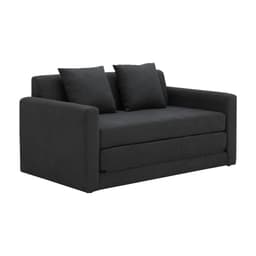 โซฟาผ้าปรับนอน มีที่วางแขน รุ่นจินนี่ - สีเทาเข้ม