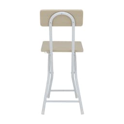 เก้าอี้พับ รุ่นเฟล็กซ์ซี่ - สีขาว/ธรรมชาติ