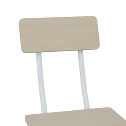 เก้าอี้พับ รุ่นเฟล็กซ์ซี่ - สีขาว/ธรรมชาติ