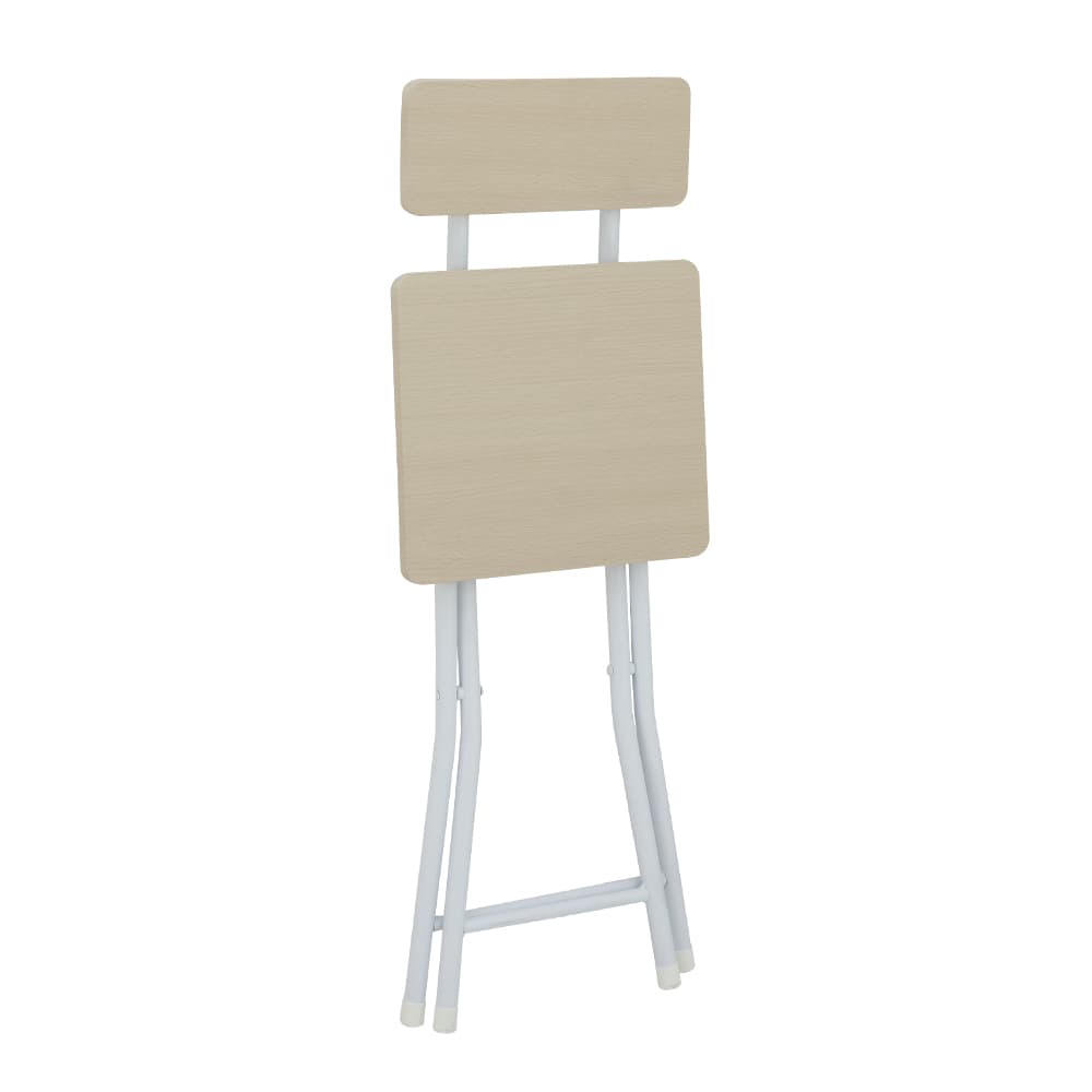 เก้าอี้พับ รุ่นเฟล็กซ์ซี่ - สีขาว/ธรรมชาติ