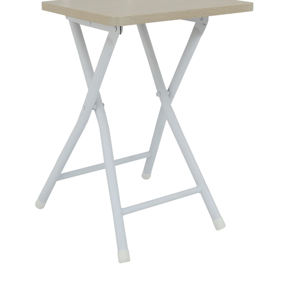 เก้าอี้พับ รุ่นเฟล็กซ์ซี่ - สีขาว/ธรรมชาติ