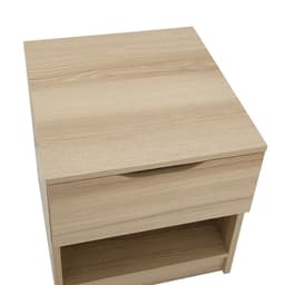 ตู้ข้างเตียง 1 ลิ้นชัก รุ่นลูม่า - สีธรรมชาติ
