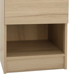 ตู้ข้างเตียง 1 ลิ้นชัก รุ่นลูม่า - สีธรรมชาติ