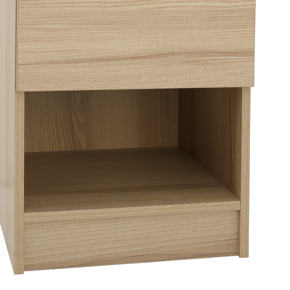 ตู้ข้างเตียง 1 ลิ้นชัก รุ่นลูม่า - สีธรรมชาติ