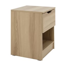 ตู้ข้างเตียง 1 ลิ้นชัก รุ่นลูม่า - สีธรรมชาติ