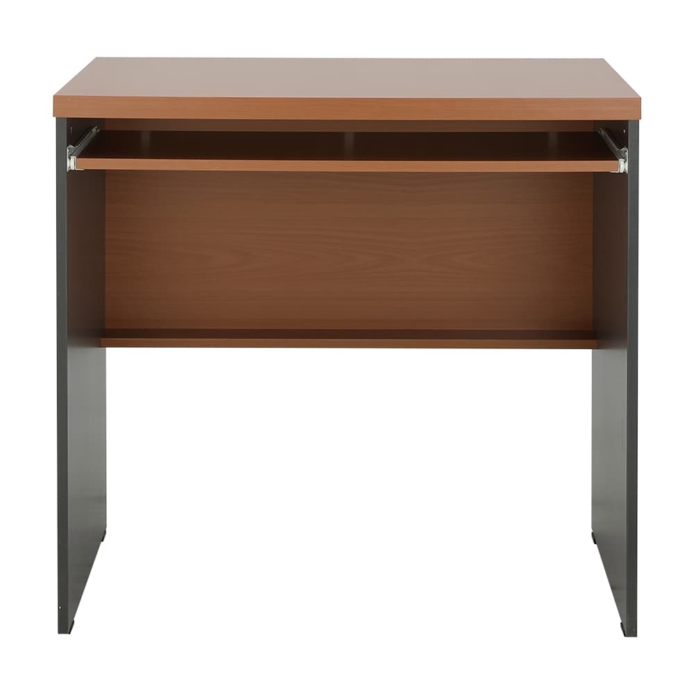 โต๊ะคอมพิวเตอร์ รุ่นฟอร์มา ขนาด 80 ซม. - สีเชอร์รี่/เทา