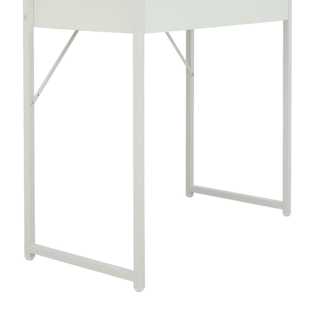 โต๊ะทำงาน รุ่นอัลฟี่ ขนาด 80 ซม. - สีขาว