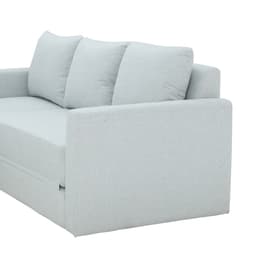 โซฟาผ้าปรับนอน L-shape ด้านขวา รุ่นจินนี่ - สีเทาอ่อน