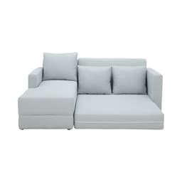 โซฟาผ้าปรับนอน L-shape ด้านขวา รุ่นจินนี่ - สีเทาอ่อน