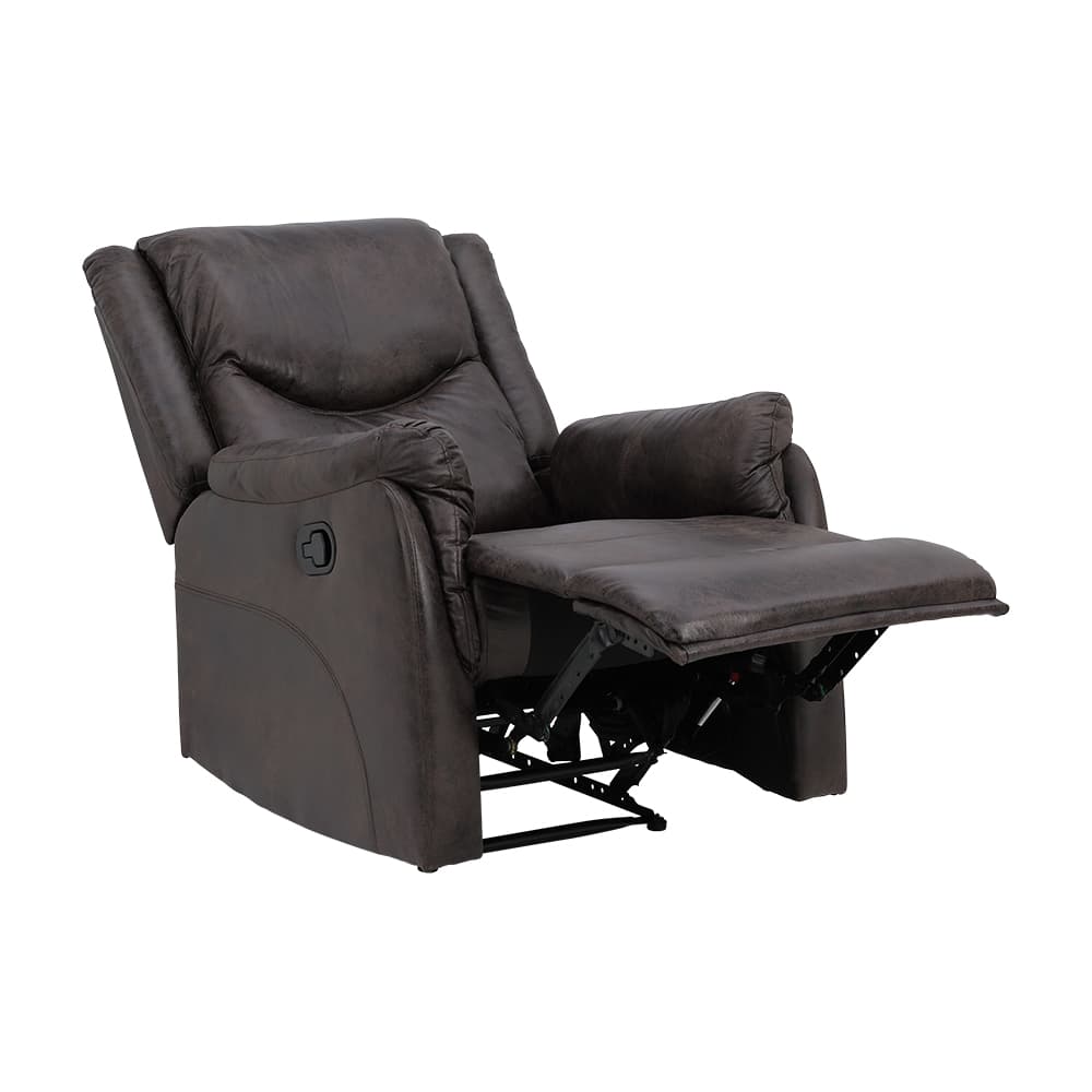 Homehuk โซฟาผ้าปรับระดับ 1 ที่นั่ง รุ่นวัลแคน - สีน้ำตาล