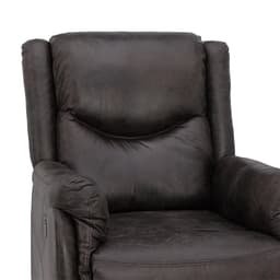 Homehuk โซฟาผ้าปรับระดับ 1 ที่นั่ง รุ่นวัลแคน - สีน้ำตาล