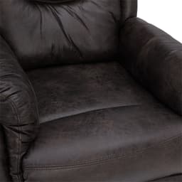 Homehuk โซฟาผ้าปรับระดับ 1 ที่นั่ง รุ่นวัลแคน - สีน้ำตาล