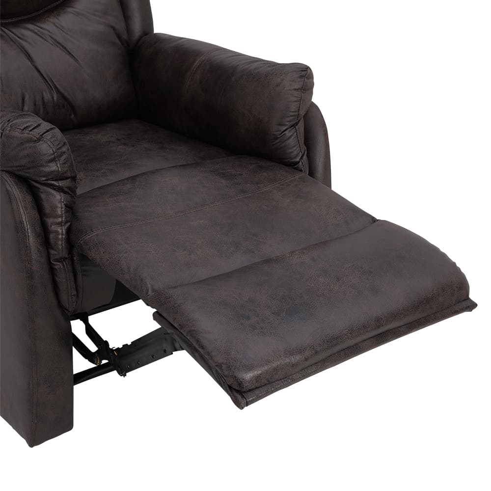 Homehuk โซฟาผ้าปรับระดับ 1 ที่นั่ง รุ่นวัลแคน - สีน้ำตาล