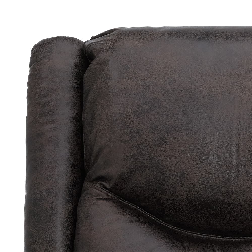 Homehuk โซฟาผ้าปรับระดับ 1 ที่นั่ง รุ่นวัลแคน - สีน้ำตาล