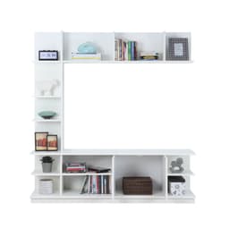 Homehuk ชุดโฮมเอ็นเตอร์เทนเมนท์ รุ่นมัช ขนาด 160 ซม. - สีขาว