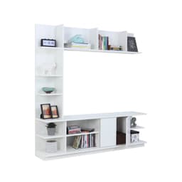 Homehuk ชุดโฮมเอ็นเตอร์เทนเมนท์ รุ่นมัช ขนาด 160 ซม. - สีขาว