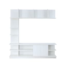 Homehuk ชุดโฮมเอ็นเตอร์เทนเมนท์ รุ่นมัช ขนาด 160 ซม. - สีขาว