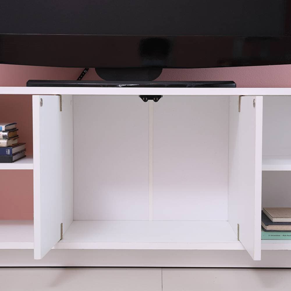 Homehuk ชุดโฮมเอ็นเตอร์เทนเมนท์ รุ่นมัช ขนาด 160 ซม. - สีขาว