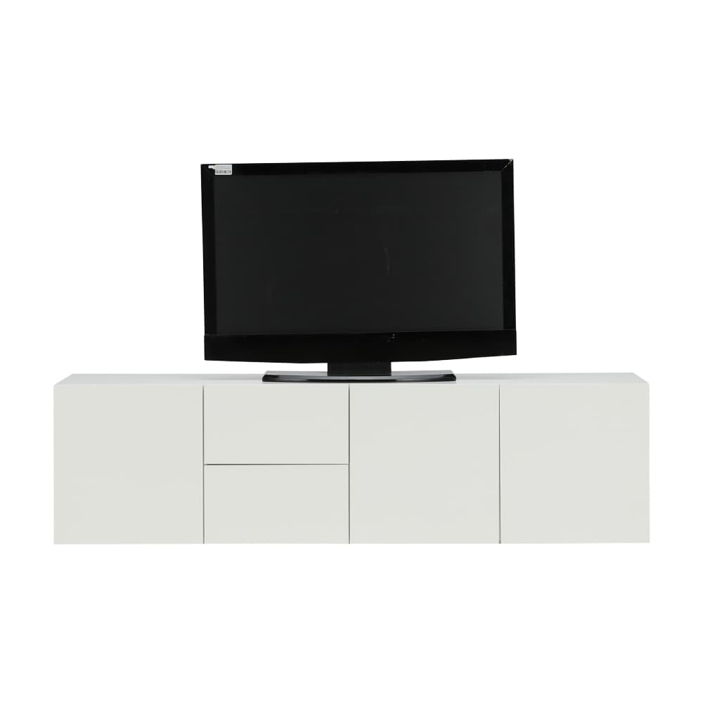 Homehuk ตู้วางทีวี รุ่นมูซ ขนาด 180 ซม. - สีขาว