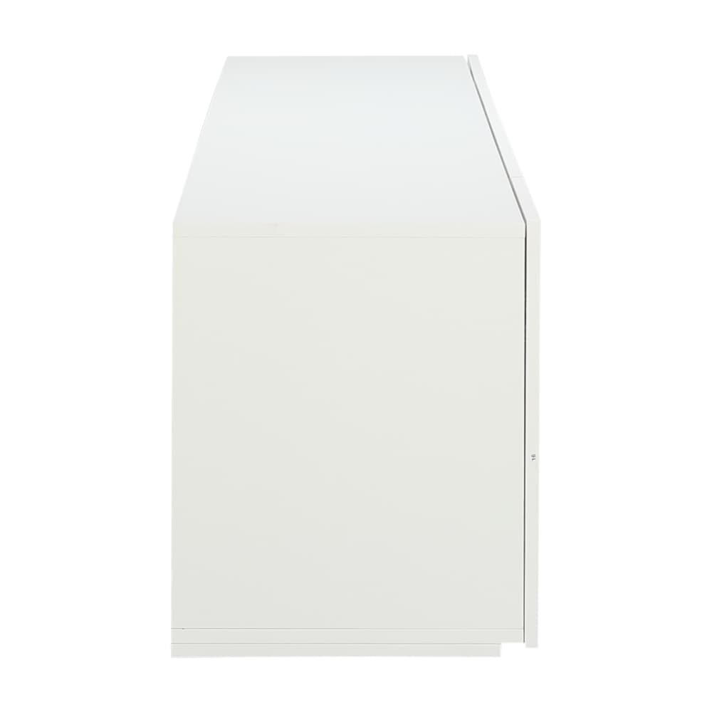 Homehuk ตู้วางทีวี รุ่นมูซ ขนาด 225 ซม. - สีขาว