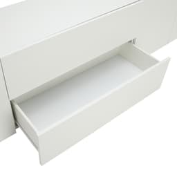 Homehuk ตู้วางทีวี รุ่นมูซ ขนาด 225 ซม. - สีขาว