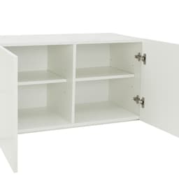 Homehuk ตู้วางทีวี รุ่นมูซ ขนาด 225 ซม. - สีขาว