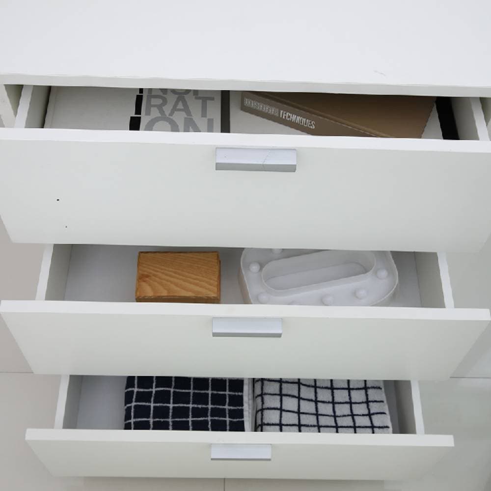 Homehuk ตู้ 3 ลิ้นชัก รุ่นแม็กซ์ - สีขาว