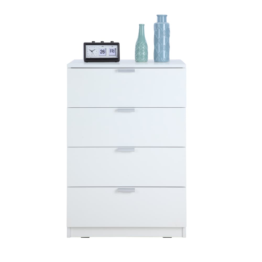 Homehuk ตู้ 4 ลิ้นชัก รุ่นแม็กซ์ - สีขาว