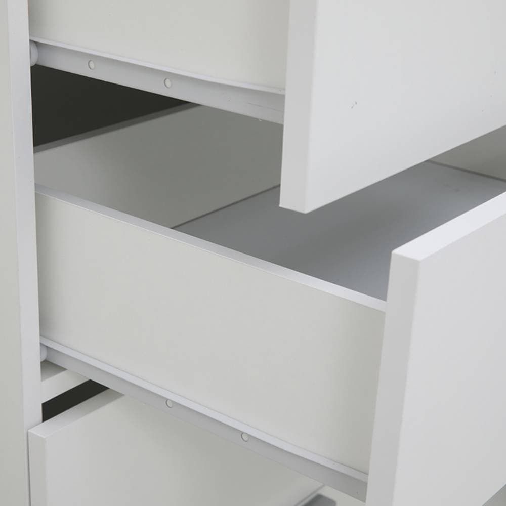 Homehuk ตู้ 4 ลิ้นชัก รุ่นแม็กซ์ - สีขาว