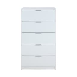 Homehuk ตู้ 5 ลิ้นชัก รุ่นแม็กซ์ - สีขาว