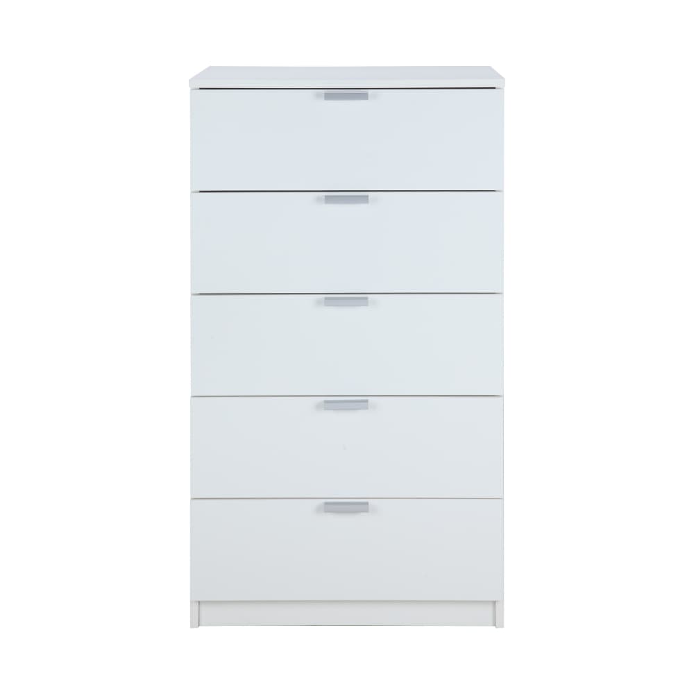 Homehuk ตู้ 5 ลิ้นชัก รุ่นแม็กซ์ - สีขาว
