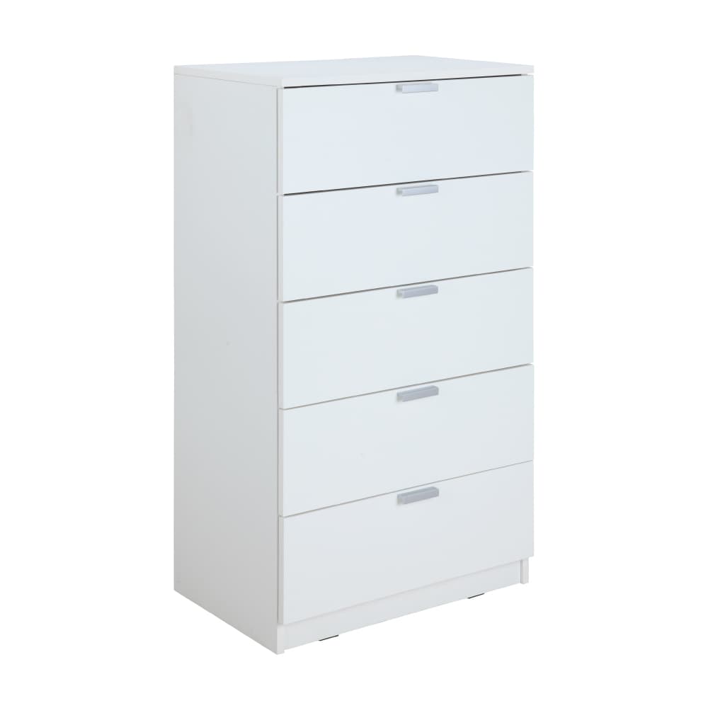 Homehuk ตู้ 5 ลิ้นชัก รุ่นแม็กซ์ - สีขาว