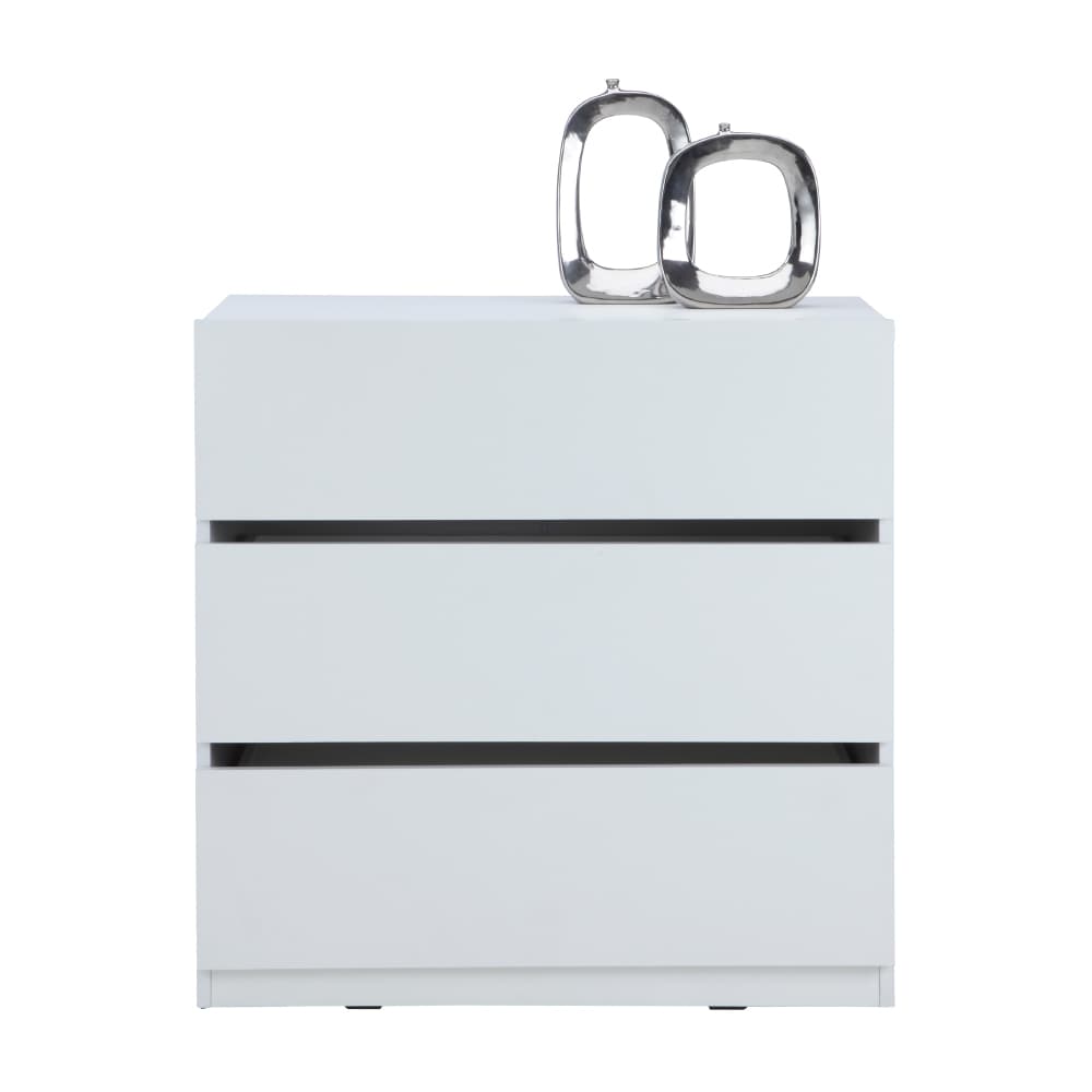 Homehuk ตู้ 3 ลิ้นชัก รุ่นเวลดอน - สีขาว