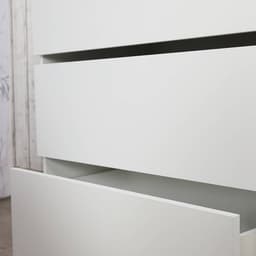 Homehuk ตู้ 3 ลิ้นชัก รุ่นเวลดอน - สีขาว