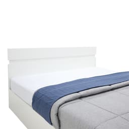 Homehuk เตียงนอน รุ่นวีโว่ ขนาด 6 ฟุต - สีขาว