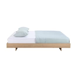 Homehuk เตียงนอน รุ่นโกเบ ขนาด 5 ฟุต - สีบาวาเรี่ยน โอ๊ค