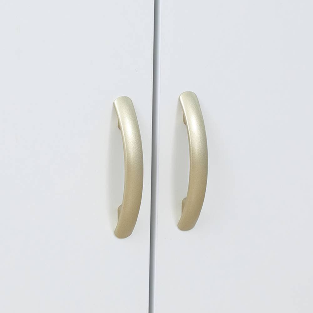 Homehuk ตู้ 4 บานเปิด รุ่น NB วันเวร์-เอฟ - สีขาว