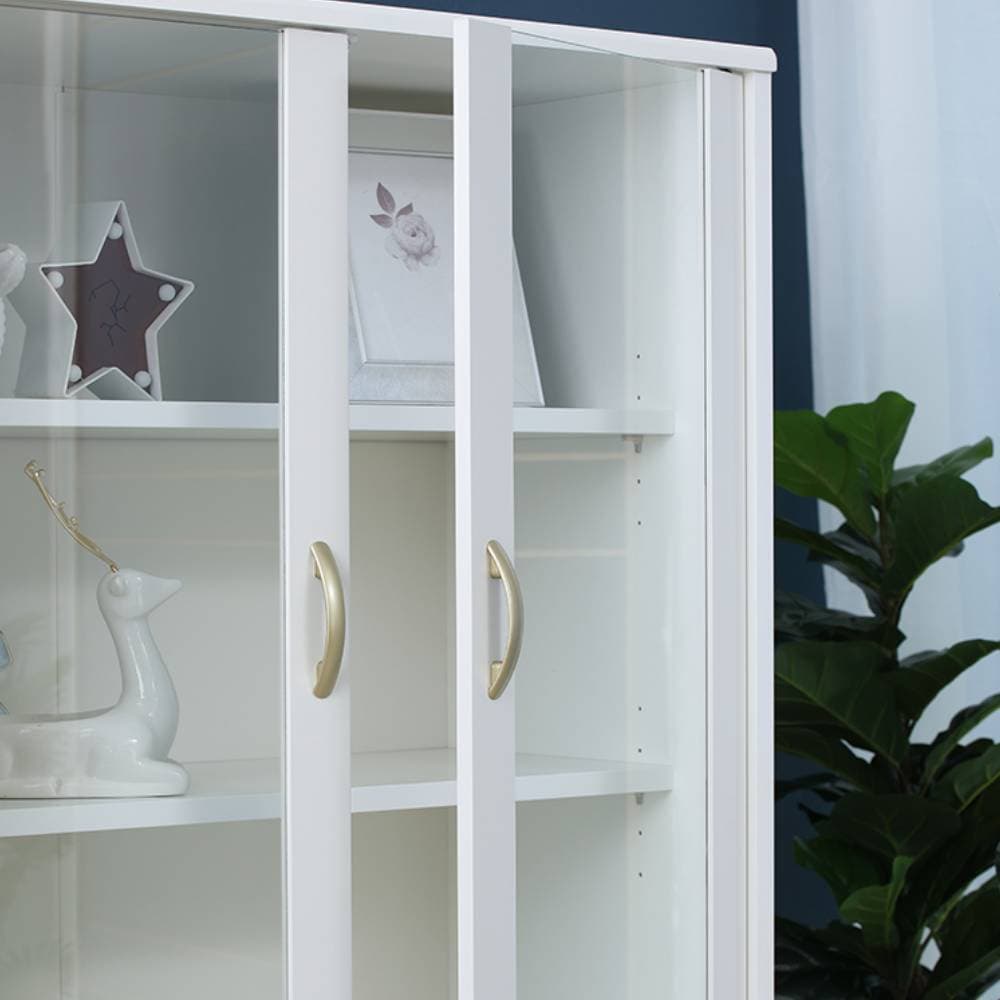 Homehuk ตู้ 4 บานเปิด รุ่น NB วันเวร์-เอฟ - สีขาว