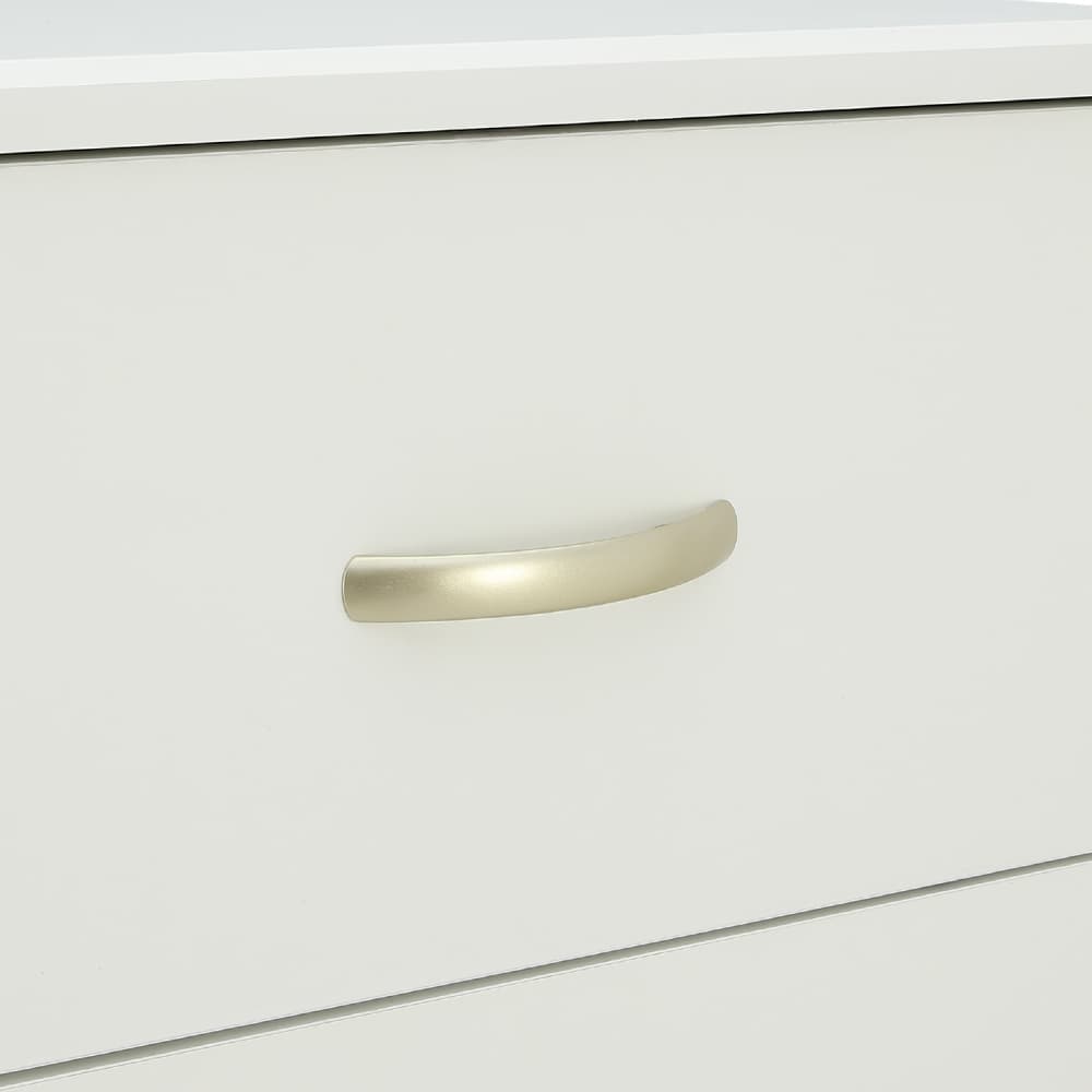 Homehuk ตู้ 5 ลิ้นชัก รุ่น NB วันเวร์-เอ - สีขาว