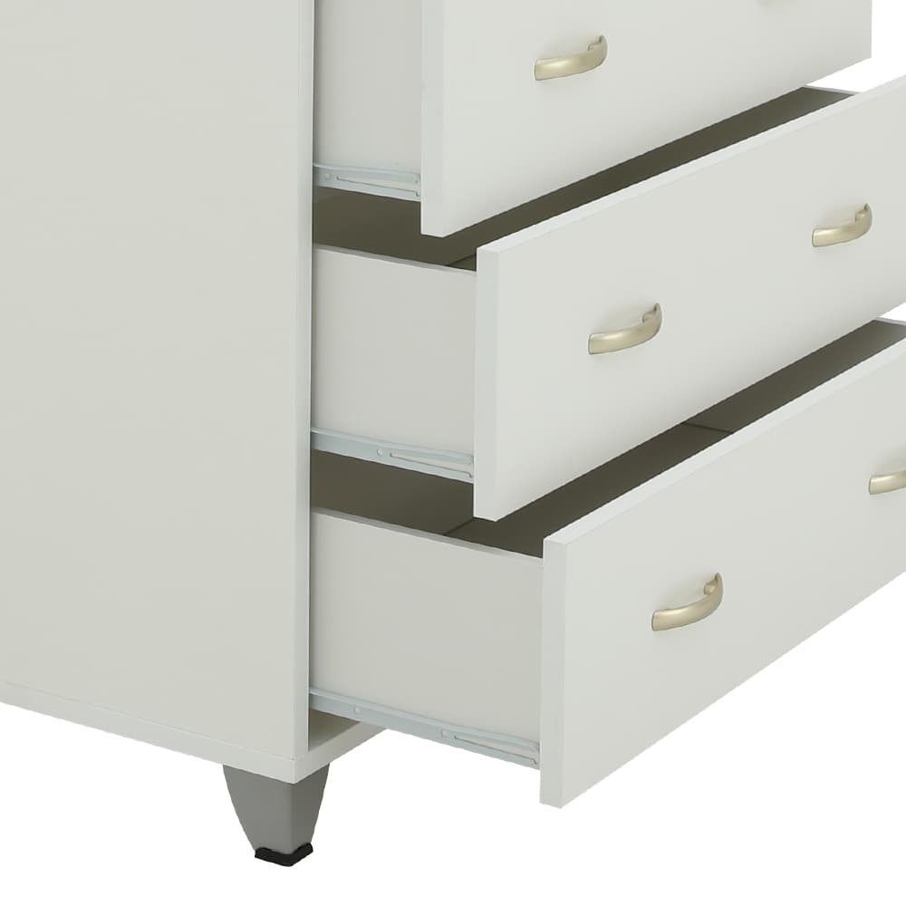 Homehuk ตู้ 5 ลิ้นชัก รุ่น NB วันเวร์-เอ - สีขาว